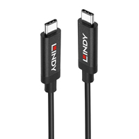 [12981071000] Lindy 3m USB 3.1 Gen 2 C/C Active Cable - 3 m - USB C - USB C - USB 3.2 Gen 2 (3.1 Gen 2) - 10000 Mbit/s - Black