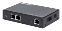 [9061343000] Intellinet 2-Port Gigabit Ultra PoE Extender - Adds up to 100 m (328 ft.) to PoE Range - PoE Power Budget 60 W - Two PSE Ports with 30 W Output Each - IEEE 802.3bt/at/af Compliant - Metal Housing - Network transmitter - 100 m - 6000 Mbit/s - Cat5e - 10,100,1000 Mbit