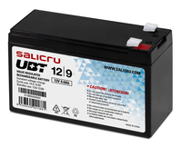 [6899963000] SALICRU UBT 12/9 - Plombierte Bleisäure (VRLA) - 12 V - 1 Stück(e) - Schwarz - 9 Ah - 5 Jahr(e)