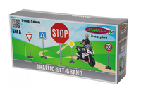 [6241052000] JAMARA 460257 - Toy traffic signs set - 3 yr(s) - Jamara - Black - Blue - Gray - Red - White - Yellow - Plastic - 810 mm