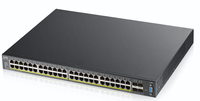 ZyXEL XGS2210-52HP - Managed - L2 - Gigabit Ethernet (10/100/1000) - Power over Ethernet (PoE) - Rack mounting - 1U