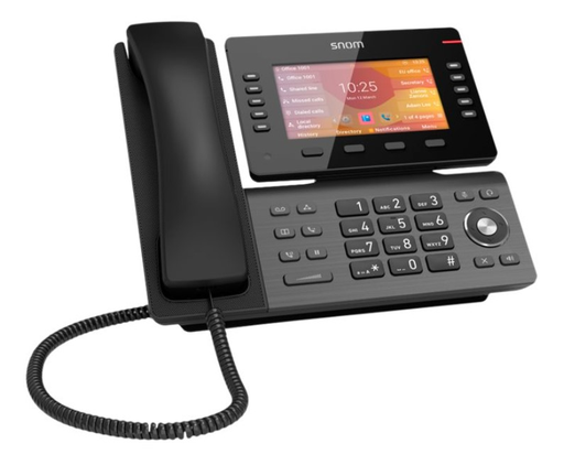 [14280761000] Snom D865 VoIP Telefon SIP o. Netzteil - VoIP-Telefon - Voice-Over-IP