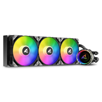 Sharkoon S90 RGB - All-in-one liquid cooler - 12 cm - 600 RPM - 2000 RPM - 35 dB - 131.93 m³/h