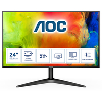 AOC B1 24B1H - 59,9 cm (23.6 Zoll) - 1920 x 1080 Pixel - Full HD - LED - 5 ms - Schwarz