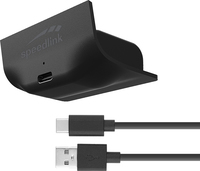 [9720298000] SPEEDLINK PULSE X Play & Charge Power Kit - Spiele-Controllerbatterie - Schwarz - USB Typ-A auf USB Typ-C - 3 m - 8 h - Nickel-Metallhydrid (NiMH)