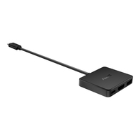 [15489029000] ASUS Dual 4K USB-C Dock - Kabelgebunden - USB 3.2 Gen 2 (3.1 Gen 2) Type-C - 10,100,1000 Mbit/s - Schwarz - 3840 x 2160 Pixel - 144 Hz