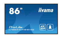 [15748788000] Iiyama ProLite To Be Updated - 2,17 m (85.6") - 3840 x 2160 Pixel - 4K Ultra HD - LED - 8 ms - Schwarz