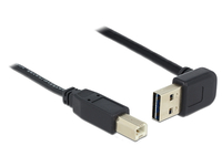 [5811765000] Delock 83541 - 3 m - USB A - USB B - USB 2.0 - Männlich/Männlich - Schwarz