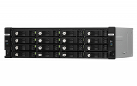 [11245230000] QNAP TL-R1620Sdc - HDD / SSD-Gehäuse - 2.5/3.5 Zoll - SAS-2,SAS-3 - 12 Gbit/s - Hot-Swap - Schwarz