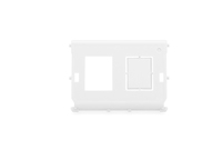 [4542817000] DIGITUS Inlet for Outdoor Surface Mount Box for Keystone Modules, IP44 surface mount with hinged lid