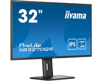 [15220592000] Iiyama ProLite XB3270QS-B5 - 80 cm (31.5") - 2560 x 1440 pixels - Wide Quad HD - LED - 4 ms - Black