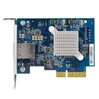 [6205605000] QNAP QXG-10G1T - Eingebaut - Verkabelt - PCI Express - Ethernet - 10000 Mbit/s - Blau