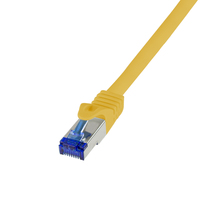 [12382516000] LogiLink Patchkabel Ultraflex Cat.6a S/Ftp gelb 2 m - Cable - Network