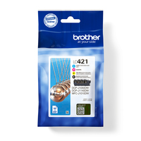 [11386845000] Brother LC-421VAL - Standard Yield - 200 pages - 200 pages - 4 pc(s) - Multi pack