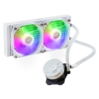 Cooler Master MasterLiquid 240L Core ARGB White - Liquid ?ooling kit - 12 cm - 650 RPM - 1750 RPM - 27.2 dB - 71.93 cfm