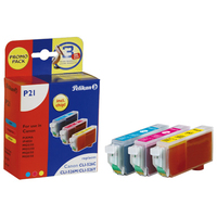 Pelikan P21 - Pigment-based ink - 3 pc(s) - Multi pack