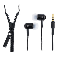 [2436970000] LogiLink HS0021 - Headphones - In-ear - Calls & Music - Black - 1.2 m - Wired