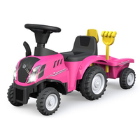 [15710401000] JAMARA New Holland T7 Tractor - 1 Jahr(e) - 4 Rad/Räder - Blau - Pink - Batterien erforderlich