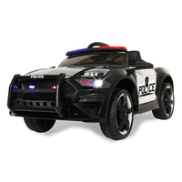 [15710428000] JAMARA Ride-on US Police Car schwarz 12V