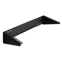 [15199102000] LogiLink WB0004 - Mounting bracket - Black - SPCC - Steel - 15 kg - 4U - 48.3 cm (19")