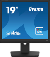 [15971992000] Iiyama 48.0cm 19" B1980D-B5 5 4 VGA+DVI Lift black retail - Flachbildschirm (TFT/LCD) - 48 cm