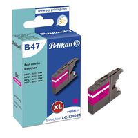 [6555255000] Pelikan B47 Magenta - Box - Ink Cartridge Refurbished, Compatible - magenta