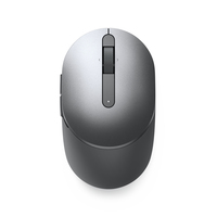[8360625000] Dell Mobile Pro Wireless Mouse - MS5120W - Titan Gray - Ambidextrous - Optical - RF Wireless + Bluetooth - 1600 DPI - Grey - Titanium