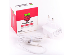 [7586438000] Raspberry Pi Pi - Netzteil - Wechselstrom 115/230 V - weiß - fuer - PC-/Server Netzteil - 15.000 W