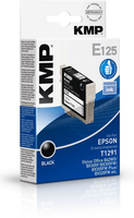 KMP E125 - Tinte auf Pigmentbasis - Schwarz - Epson - T1291 - Apfel (C13T12914010) - 1 Stück(e) - 11,2 ml