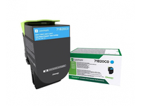 Lexmark 71B20C0 - 2300 pages - Cyan - 1 pc(s)