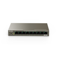 Tenda TEG1109P-8-102W - Unmanaged - Gigabit Ethernet (10/100/1000) - Power over Ethernet (PoE)