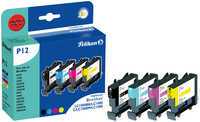 [745574000] Pelikan P12 - Tinte auf Pigmentbasis - 4 Stück(e) - Multipack