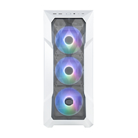 [15207105000] Cooler Master MasterBox TD500 Mesh V2 - Midi Tower - PC - White - ATX - micro ATX - SSI CEB - Mini-ITX - EATX - Mesh - Tempered glass - Plastic - Steel - Multi