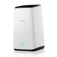 ZyXEL FWA510 - Wi-Fi 6 (802.11ax) - Tri-Band (2,4 GHz / 5 GHz / 5 GHz) - Eingebauter Ethernet-Anschluss - 5G - Schwarz - Weiß - Tabletop-Router