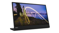 [10666054000] Lenovo ThinkVision M15 - 39.6 cm (15.6") - 1920 x 1080 pixels - Full HD - LED - 14 ms - Black