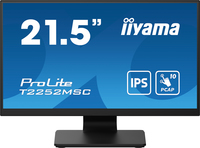 [16337560000] Iiyama 21.5" Bonded PCAP 10P Touch with Anti-Finger print coating 1920x1080 IPS-slim