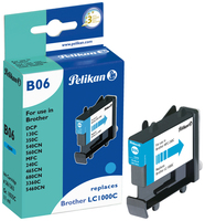 [736349000] Pelikan B06 - 1 Stück(e) - Tintenpatrone Kompatibel - Cyan - 10 ml