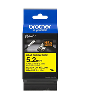 Brother HSE611E - Black - Yellow - Brother - 5.2 mm - 1.5 m - 1 pc(s)