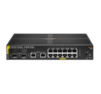 [9728539000] HPE a Hewlett Packard Enterprise company Aruba 6100 12G Class4 PoE 2G/2SFP+ 139W - Managed - L3 - Gigabit Ethernet (10/100/1000) - Power over Ethernet (PoE) - Rack mounting - 1U