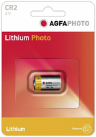 [3288728000] AgfaPhoto CR2 - Einwegbatterie - Lithium - 3 V - Grau - Rot