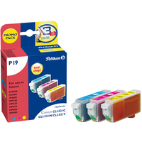 Pelikan 3 cartridges - Pigment-based ink - 3 pc(s)