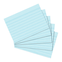 Herlitz 10836187 - Blue - 100 sheets - 1 pc(s)