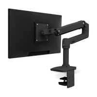 [6897966000] Ergotron LX Series 45-241-224 - Clamp/Bolt-through - 11.3 kg - 86.4 cm (34") - 100 x 100 mm - Height adjustment - Black