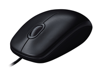 Logitech LGT-M90 - Beidhändig - Optisch - USB Typ-A - 1000 DPI - Grau