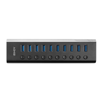 [16183632000] Lindy 10 Port USB 3.0 Hub mit Ein-/Ausschaltern