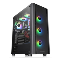 [8309408000] Thermaltake V250 TG ARGB - Midi Tower - PC - Black - ATX - micro ATX - Mini-ITX - SPCC - Gaming