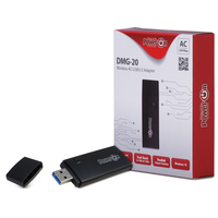 [5193628000] Inter-Tech DMG-20 - Wireless - USB - WLAN - 867 Mbit/s - Black