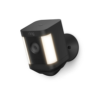 [15393451000] Ring Spotlight Cam Plus Battery - IP-Sicherheitskamera - Outdoor - Kabellos - Decke/Wand - Schwarz - Box