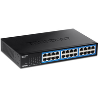 TRENDnet TEG-S25D - Gigabit Ethernet (10/100/1000) - Full duplex - Rack mounting