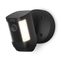 [15391593000] Ring Spotlight Cam Pro Wired - IP-Sicherheitskamera - Outdoor - Kabellos - Decke/Wand - Schwarz - Box